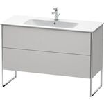 Duravit Waschtischunterbau XSQUARE 832x1010x478mm taupe supermatt