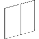 Geberit Türen-Set RENOVA COMPACT für WTU 650mm hellgrau