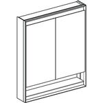 Geberit Spiegelschrank ONE m ComfortLight 2 Türen Nische 750x900mm