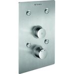 Schell Wandeinbau-Dusche LINUS B D-SC-T Selbstschl. Therm. Frontplatte Edelstahl