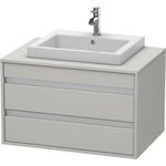 Duravit Waschtischunterbau KETHO 550x800x496mm graphit matt