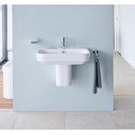Duravit Waschtisch HAPPY D.2 m ÜL HLB 650x500mm 1 Hahnloch weiß WG
