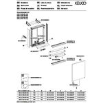 Keuco Spiegelschrank ROYAL MODULAR 2.0 Breite 600mm Höhe 900mm Tiefe 160mm