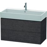Duravit Waschtischunterbau L-CUBE 544x984x459mm eiche dunkel gebürstet