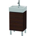 Duravit Waschtischunterbau L-CUBE 593x434x341mm Ans re nussbaum gebürstet