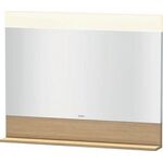 Duravit Spiegel VERO m Be Abl. 800x1000x142mm europ. eiche