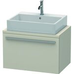 Duravit Konsolenunterschrank X-LARGE 440x700x478mm taupe