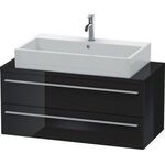 Duravit Konsolenunterschrank X-LARGE 440x1000x478mm schwarz hochglanz