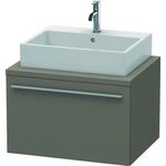 Duravit Konsolenunterschrank X-LARGE 440x700x548mm flannel grey seidenmatt
