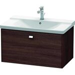 Duravit Waschtischunterbau BRIOSO Gri chrom 450x820x479mm kastanie dunkel