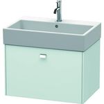 Duravit Waschtischunterbau BRIOSO Griff chrom 442x684x459mm lichtblau matt