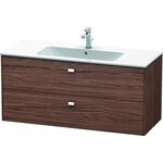 Duravit Waschtischunterbau BRIOSO Griffe chr 553x1220x479mm NB dunkel