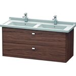 Duravit Waschtischunterbau BRIOSO Griffe chr 563x1220x469mm NB dunkel