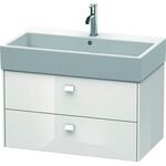 Duravit Waschtischunterbau BRIOSO Griffe Frontfarbe 442x784x459mm we hgl