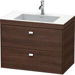 Duravit Waschtischunterbau BRIOSO 613x800x480mm m WT Vero Air Gri chr 1 HL