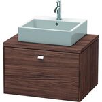 Duravit Konsolenunterschrank BRIOSO Gri chrom 442x720x550mm nussbaum dunkel