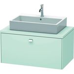 Duravit Konsolenunterschrank BRIOSO Griff chrom 442x920x550mm lichtblau matt