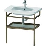 Duravit Handtuchhalter DURASTYLE 440x740mm m Abl bet-gr matt/nussbaum mas