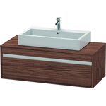 Duravit Waschtischunterbau KETHO 550x1200x426mm nussbaum dunkel