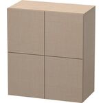 Duravit Halbhochschrank L-CUBE 700x363x800mm leinen
