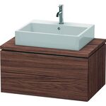 Duravit Konsolenunterschrank L-CUBE 400x820x547mm nussbaum dunkel