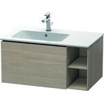 Duravit Waschtischunterbau L-CUBE 400x820x481mm, Becken links pine silver