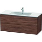 Duravit Waschtischunterbau L-CUBE 1220x481x550mm nussbaum dunkel