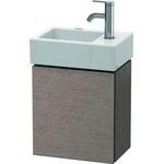 Duravit Waschtischunterbau L-CUBE 400x364x241mm Ans links eiche kaschmir