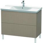 Duravit Waschtischunterbau L-CUBE 1020x481x709mm leinen
