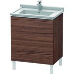 Duravit Waschtischunterbau L-CUBE 469x670x712mm nussbaum dunkel