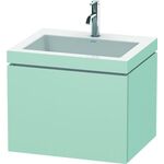 Duravit Waschtischunterbau L-CUBE m WT Vero Air 500x600x480mm 1 HL li-bl m