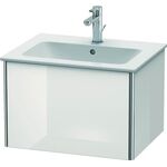 Duravit Waschtischunterbau XSQUARE 400x610x478mm weiß hochglanz