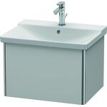 Duravit Waschtischunterbau XSQUARE 405x610x473mm nordic weiß seidenmatt