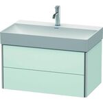 Duravit Waschtischunterbau XSQUARE 397x784x460mm lichtblau matt