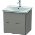 Duravit Waschtischunterbau XSQUARE 565x610x473mm basalt matt