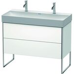 Duravit Waschtischunterbau XSQUARE 731x984x460mm weiß matt