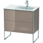Duravit Waschtischunterbau XSQUARE 832x810x478mm Be re cappuccino hochglanz