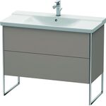Duravit Waschtischunterbau XSQUARE 805x1010x473mm basalt matt