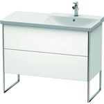 Duravit Waschtischunterbau XSQUARE Becken rechts 805x1010x473mm weiß matt