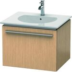 Duravit Waschtischunterbau X-LARGE 497x600x456mm eiche gebürstet