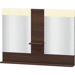 Duravit Spiegel VERO 142x1100x800mm Be kastanie dunkel