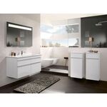 V&B Seitenschrank VENTICELLO 404x866x372mm Griff white Glossy White