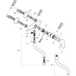HG Einhebel-Spültischmischer LOGIS DN 15 f wandmontierte AusgBeck. chrom