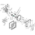 HG Fertigmontageset METROPOL f UP Wannenm m Sich-kom chrom