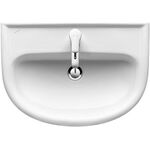 Laufen Halbeinbauwaschtisch LAUFEN PRO B 560x440mm, 1 Hahnloch-Ausführung weiß