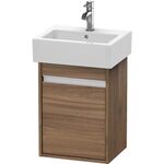 Duravit Waschtischunterbau Ketho 320x400x550mm Ans rechts nussbaum natur