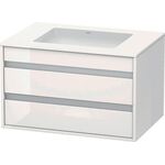 Duravit Waschtischunterbau KETHO 550x800x496mm weiß hochglanz