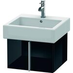 Duravit Waschtischunterbau VERO 431x450x298mm schwarz hochglanz
