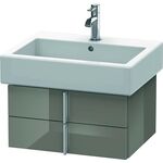 Duravit Waschtischunterbau VERO 431x550x298mm flannel grey hochglanz