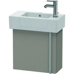 Duravit Waschtischunterbau VERO 211x450x428mm Anschlag links basalt matt